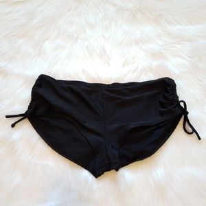 Arizona Black Boyshort Swim Bottom